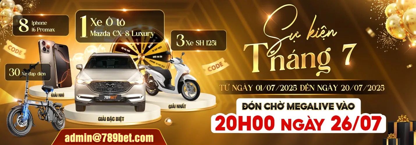 sự kiện tích vé quay xe sang 789bet